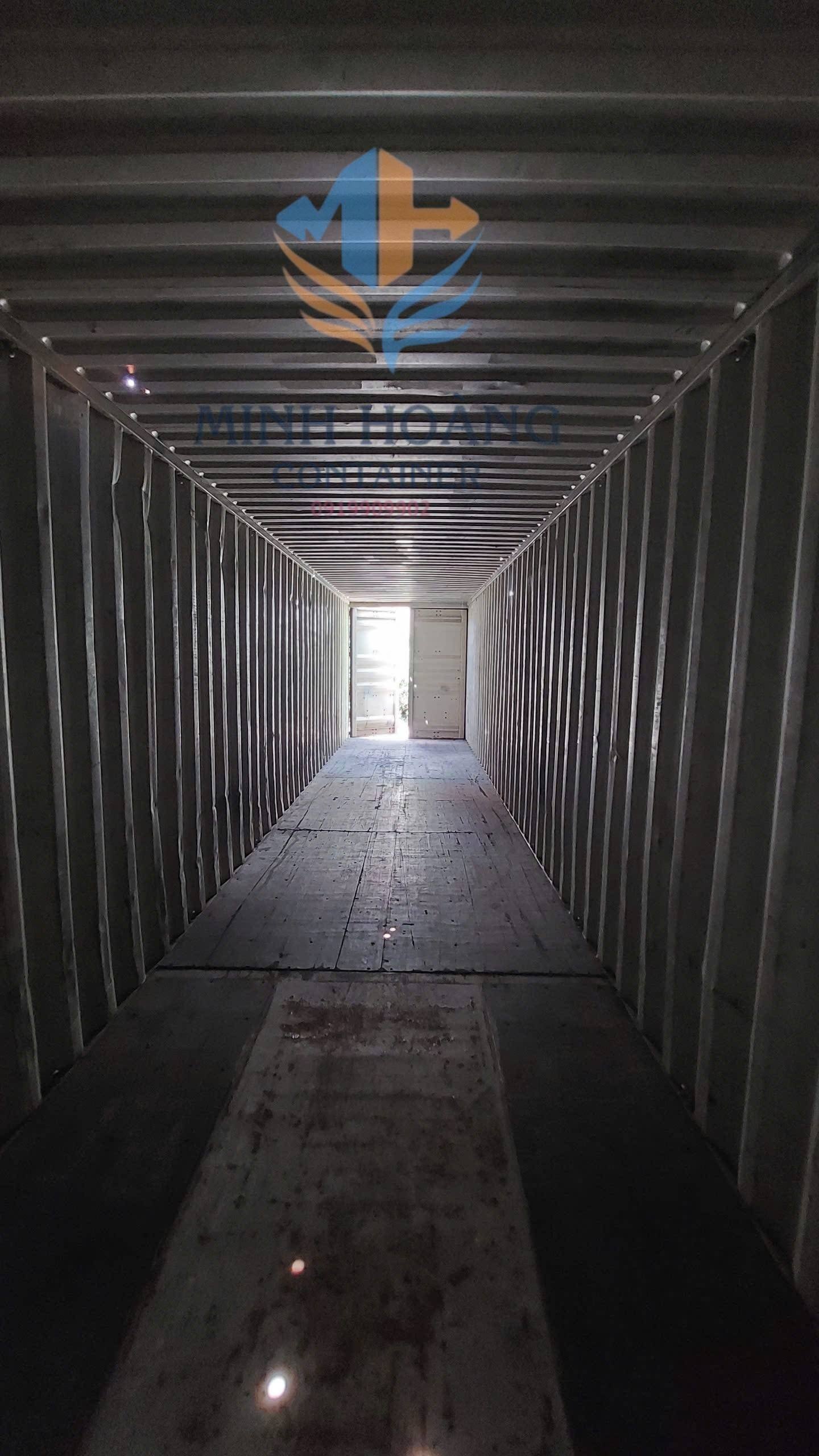 Container Kho 40 Feet Màu Đỏ Cao 2m9